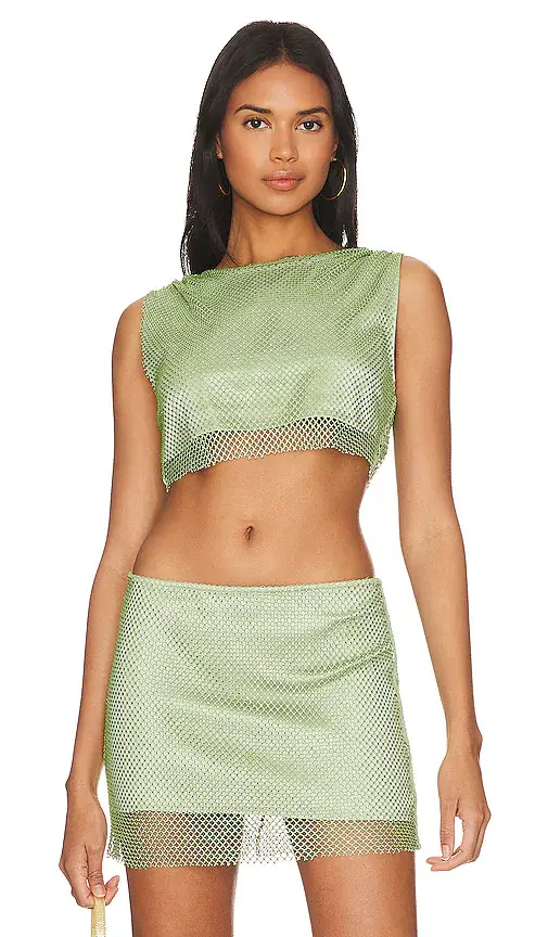 Camila Coelho Tropez Crop Top | Image 1 Camila Coelho Tropez Crop Top | Image 1
