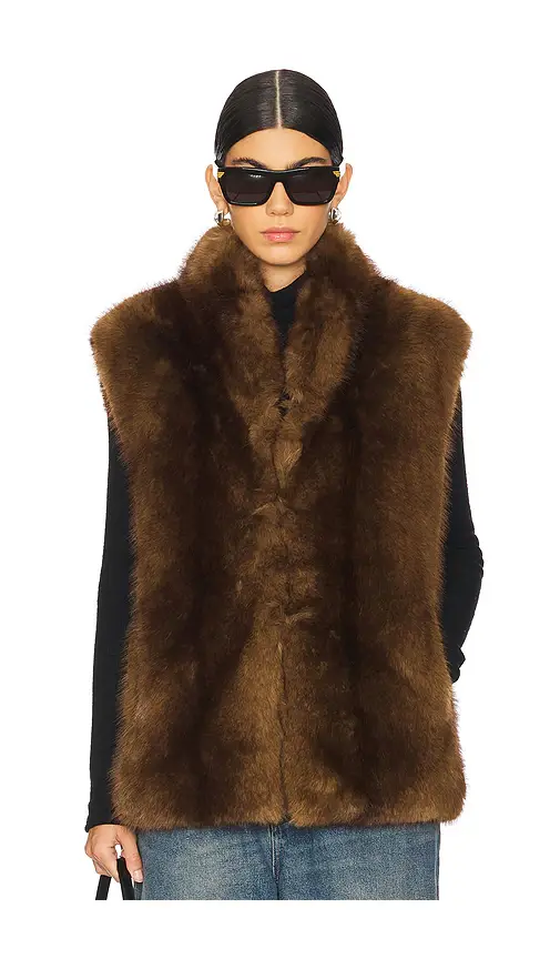 Apparis Laila Mink Vest | Thumbnail 2 Apparis Laila Mink Vest | Thumbnail 2