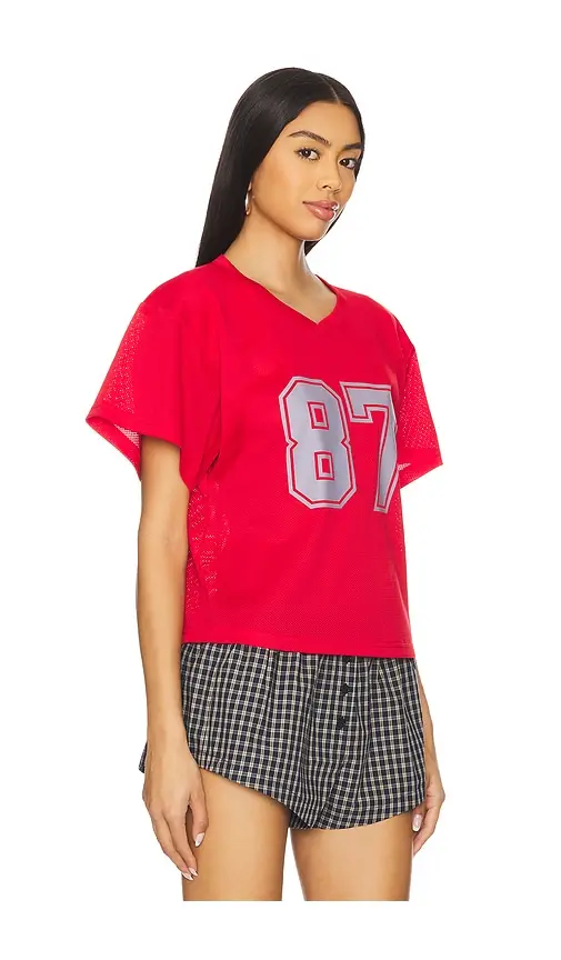 Lovers and Friends Cropped Jersey Top | Thumbnail 2 Lovers and Friends Cropped Jersey Top | Thumbnail 2