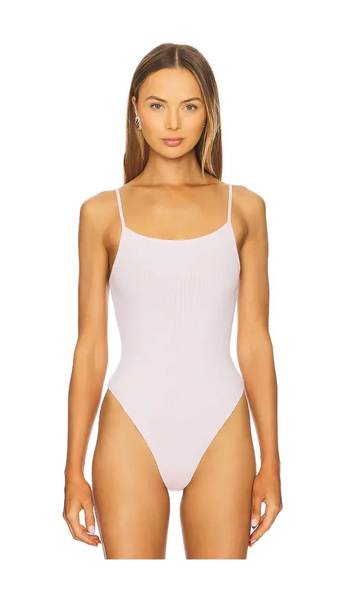 Lovers and Friends Ribbed Square Neck Bodysuit | Thumbnail 2 Lovers and Friends Ribbed Square Neck Bodysuit | Thumbnail 2