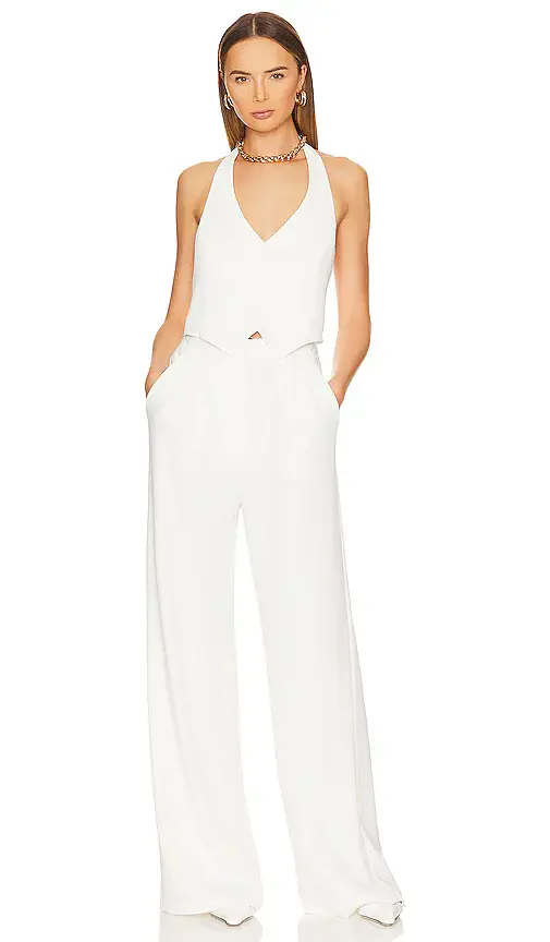 Amanda Uprichard Isadore Jumpsuit | Image 1 Amanda Uprichard Isadore Jumpsuit | Image 1