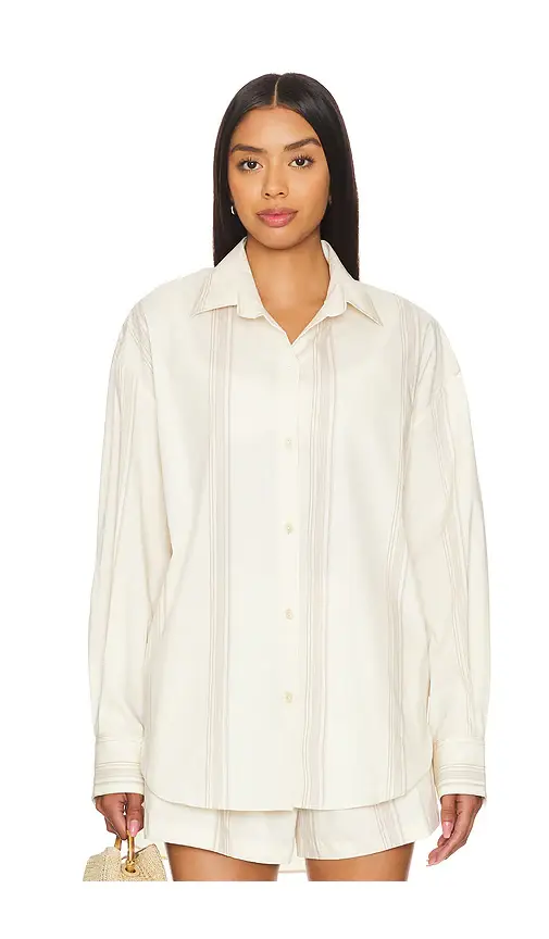 Faithfull En Vau Oversized Shirt | Thumbnail 2