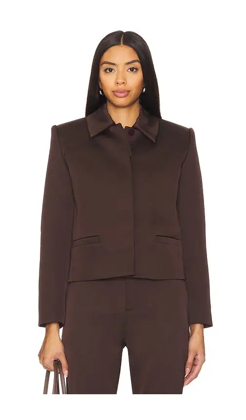 SEROYA Bex Satin Jacket | Thumbnail 2