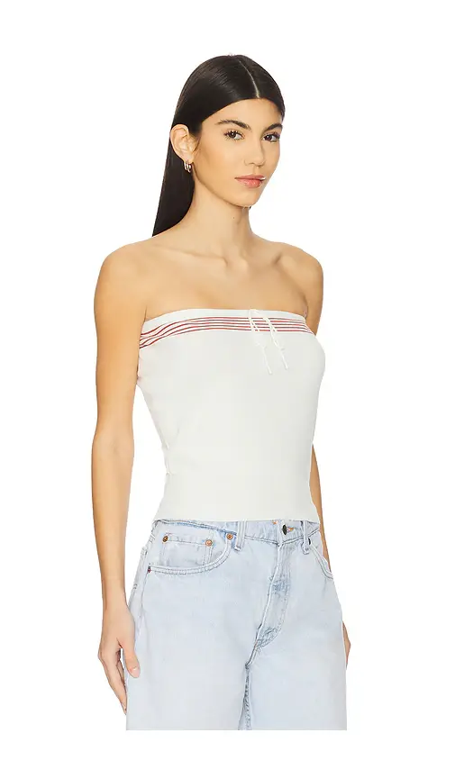 Faithfull Arlette Strapless Top | Thumbnail 2 Faithfull Arlette Strapless Top | Thumbnail 2