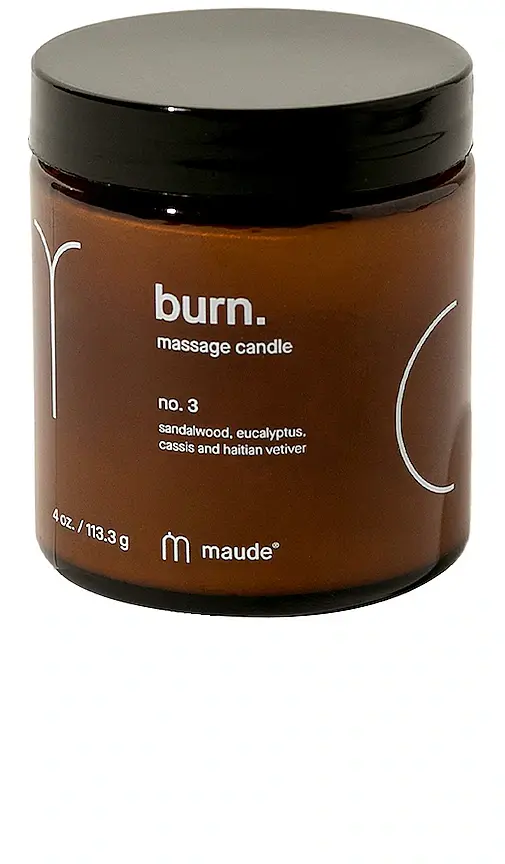 maude Burn Massage Candle No. 3 | Image 1 maude Burn Massage Candle No. 3 | Image 1