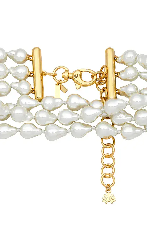 Lele Sadoughi Jackie Pearl Triple Row Choker | Thumbnail 2 Lele Sadoughi Jackie Pearl Triple Row Choker | Thumbnail 2