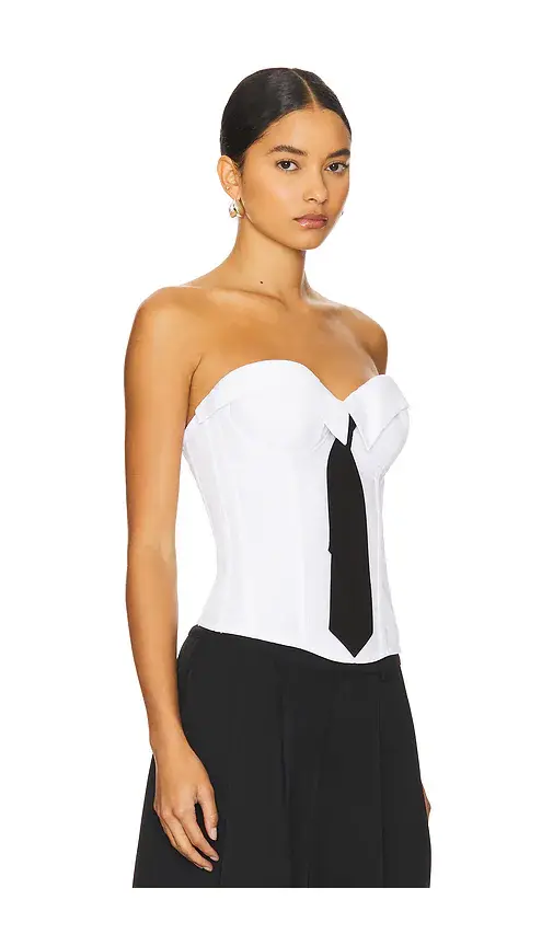 Guizio Chrys Pinstripe Corset | Thumbnail 2