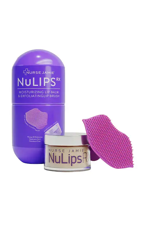 Nurse Jamie NuLips RX Moisturizing Lip Balm & Exfoliating Lip Brush