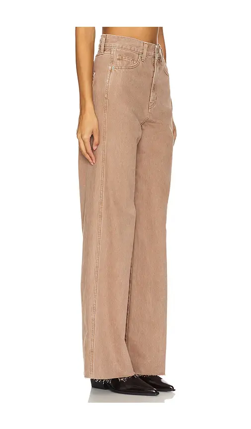 Veronica Beard Taylor High Rise Wide Leg Jeans | Thumbnail 2