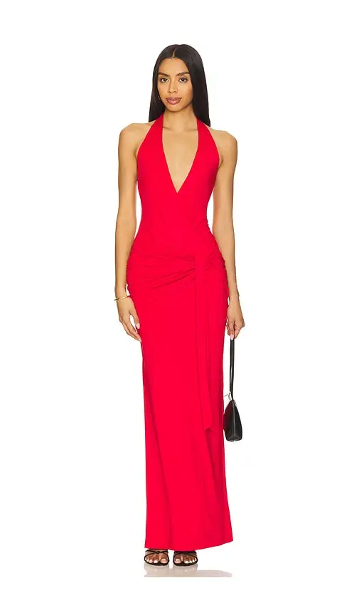 superdown Chloe Halter Maxi Dress | Image 1 superdown Chloe Halter Maxi Dress | Image 1