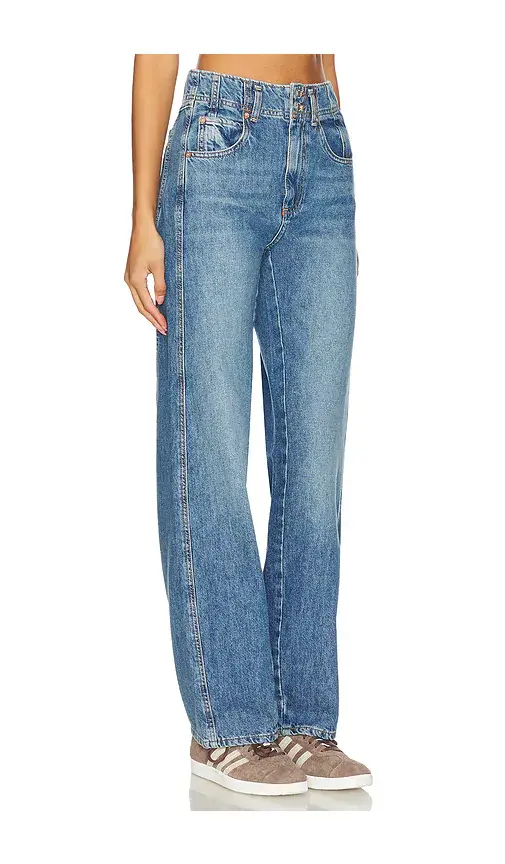 Free People x We The Free Aster Straight Leg Jeans | Thumbnail 2 Free People x We The Free Aster Straight Leg Jeans | Thumbnail 2