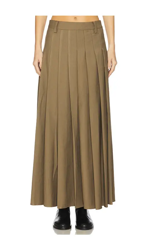 Courtney Zheng Heidi Pleated Maxi Skirt | Thumbnail 2 Courtney Zheng Heidi Pleated Maxi Skirt | Thumbnail 2