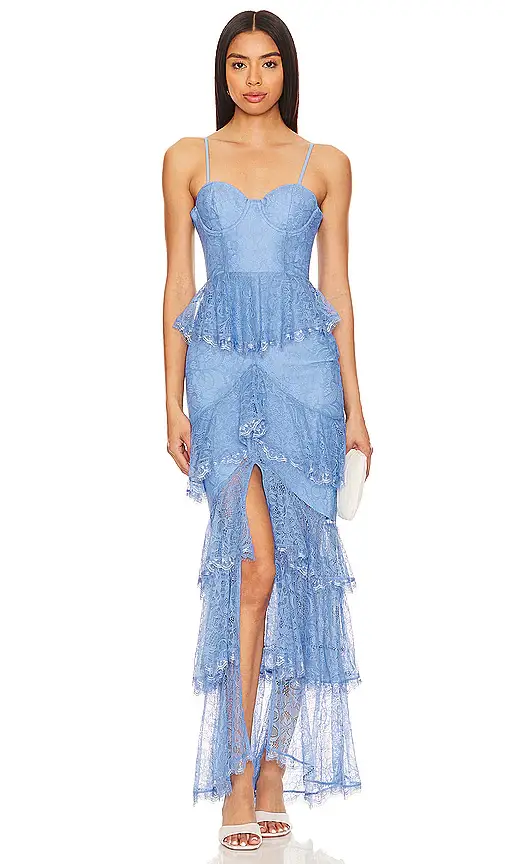 MAJORELLE Zelda Fitz Gown