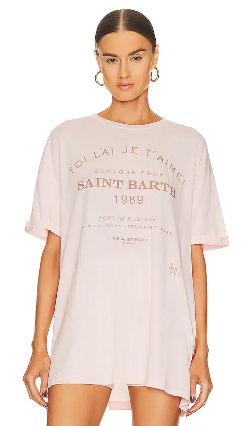 The Laundry Room Saint Barth 89 Oversize Tee