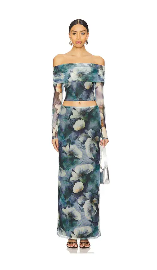 MORE TO COME Esmeralda Maxi Skirt Set | Image 1 MORE TO COME Esmeralda Maxi Skirt Set | Image 1