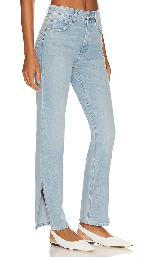 GRLFRND Harlow Petite High Rise Boot With Slit Hem Jeans | Thumbnail 2 GRLFRND Harlow Petite High Rise Boot With Slit Hem Jeans | Thumbnail 2