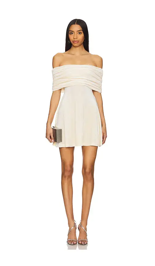 WeWoreWhat Off Shoulder Mini Dress | Image 1 WeWoreWhat Off Shoulder Mini Dress | Image 1