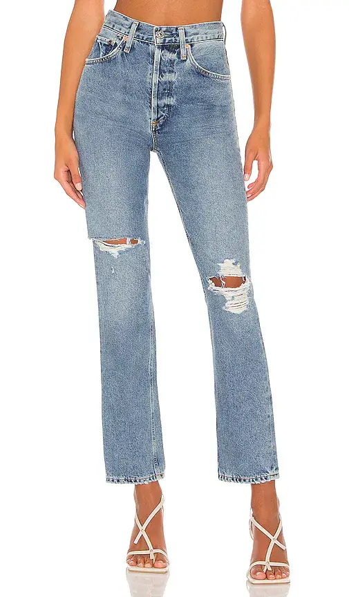 Citizens of Humanity Sabine High Rise Straight Jeans | Image 1 Citizens of Humanity Sabine High Rise Straight Jeans | Image 1