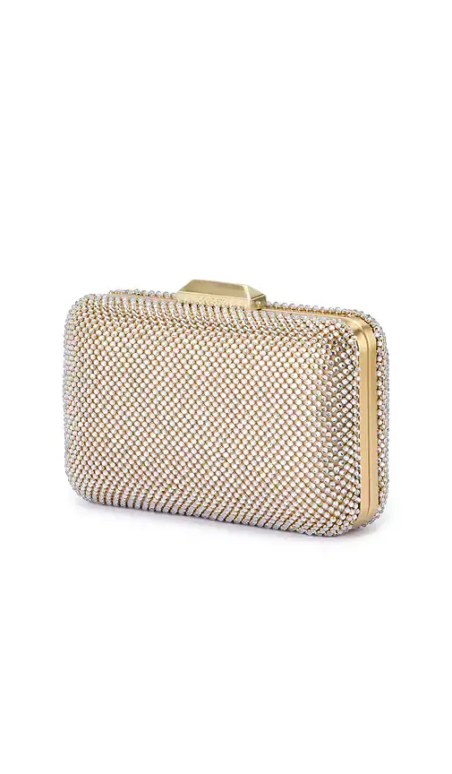 olga berg Ronny Crystal Mesh Clutch | Thumbnail 2