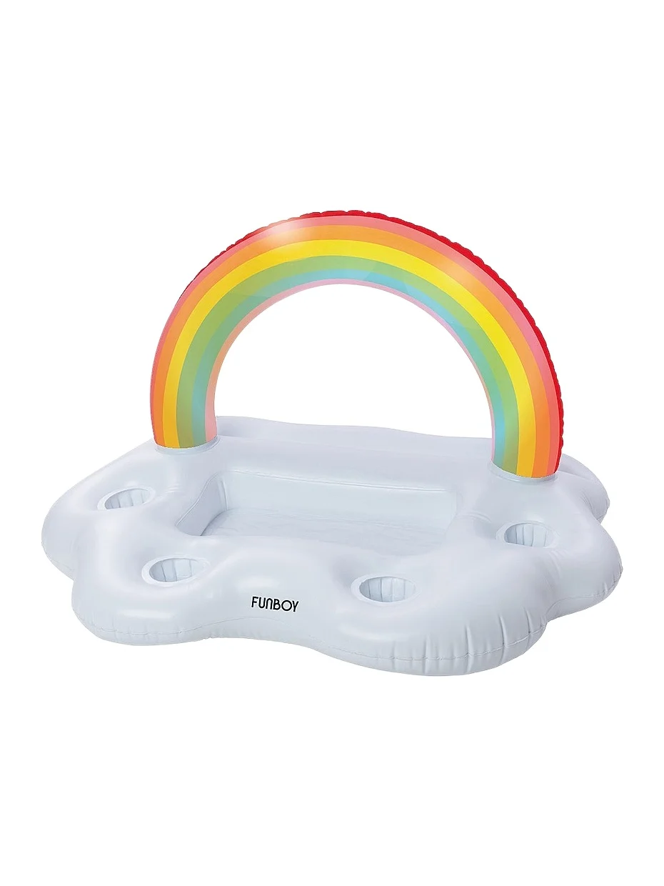 Funboy Rainbow Cloud Inflatable Floating Bar