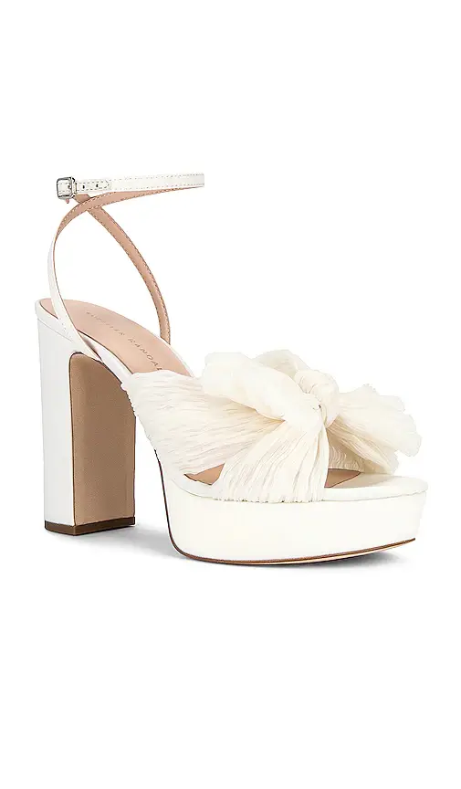 Loeffler Randall Natalia Pleated Knot Platform | Thumbnail 2 Loeffler Randall Natalia Pleated Knot Platform | Thumbnail 2