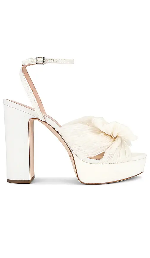 Loeffler Randall Natalia Pleated Knot Platform