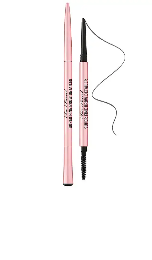 Too Faced Super Fine Brow Detailer Eyebrow Pencil | Image 1 Too Faced Super Fine Brow Detailer Eyebrow Pencil | Image 1