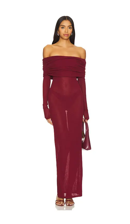 superdown Chantal Sheer Gown | Image 1 superdown Chantal Sheer Gown | Image 1