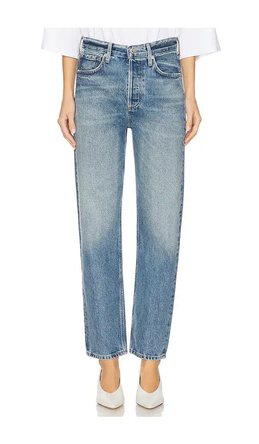 Citizens of Humanity Blaine High Rise Straight Jeans | Image 1 Citizens of Humanity Blaine High Rise Straight Jeans | Image 1
