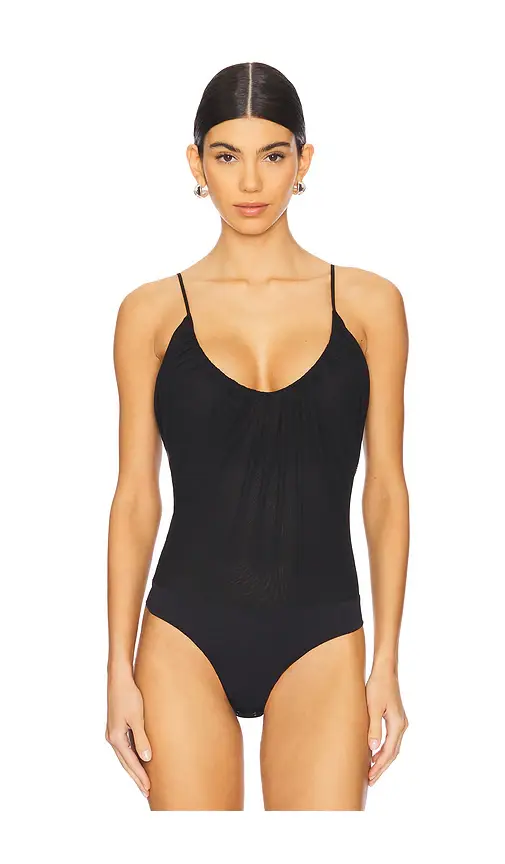 L'Agence Gelina Ruched Bodysuit | Thumbnail 2 L'Agence Gelina Ruched Bodysuit | Thumbnail 2