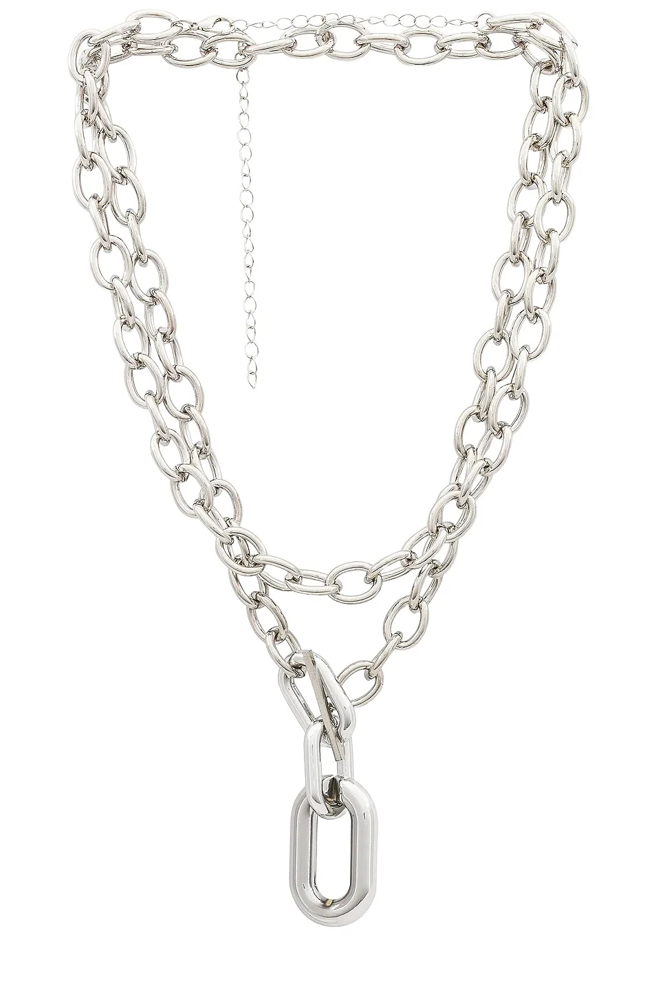 Large Chain Layered Necklace Large Chain Layered Necklace