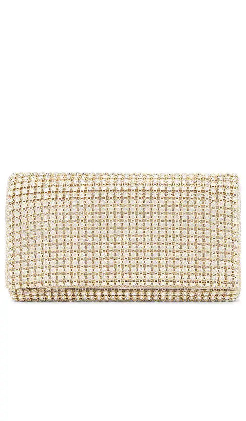 olga berg Mariana Crystal Clutch | Image 1 olga berg Mariana Crystal Clutch | Image 1