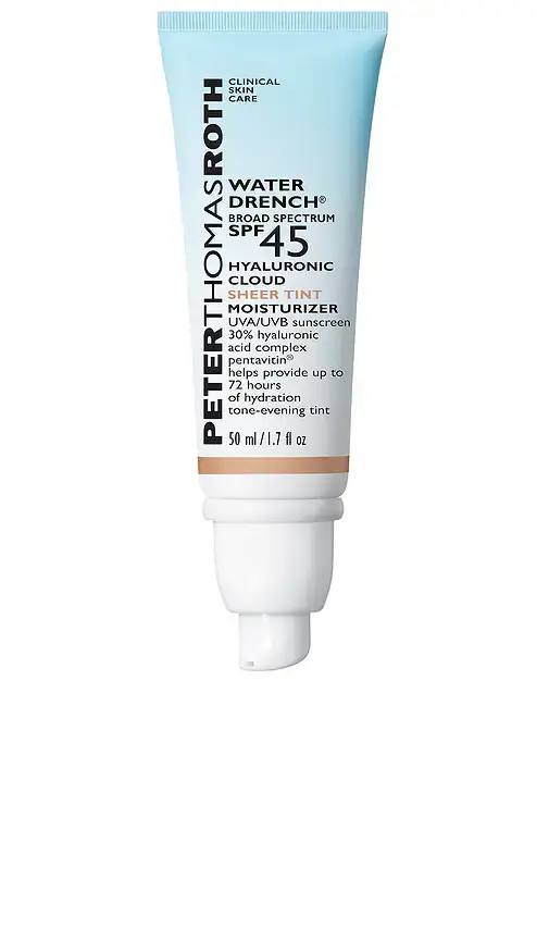 Peter Thomas Roth Water Drench Broad Spectrum SPF 45 Hyaluronic Sheer Tint Moisturizer