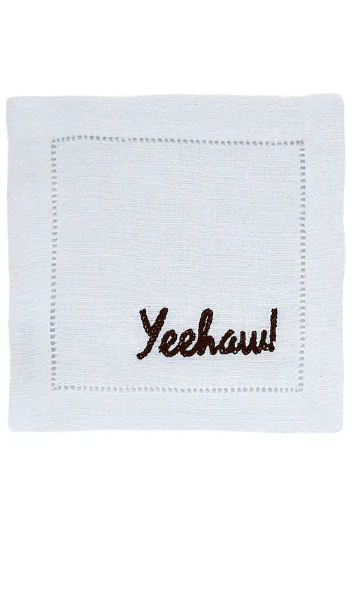 Chefanie Yeehaw Cocktail Napkins Set Of 4 | Thumbnail 2 Chefanie Yeehaw Cocktail Napkins Set Of 4 | Thumbnail 2