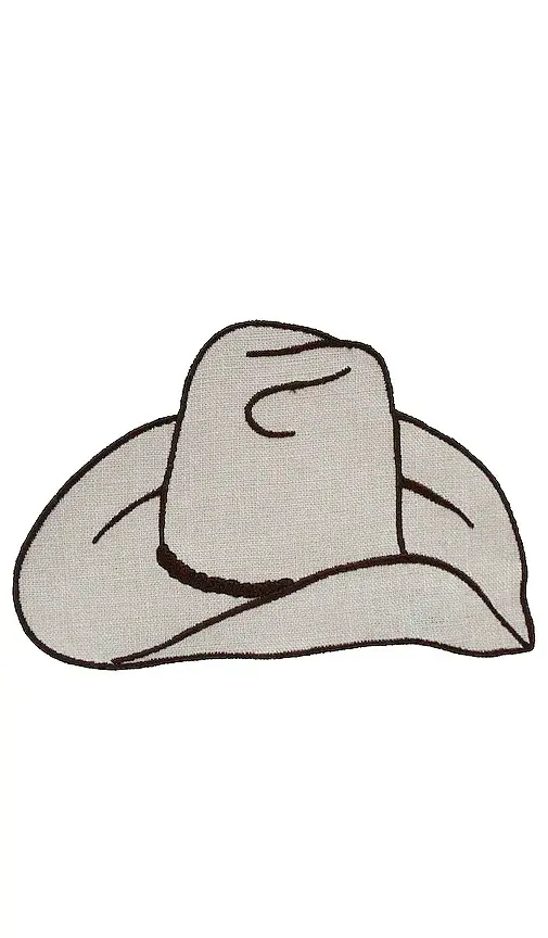 Chefanie Cowboy Hat Cocktail Napkins Set Of 4 | Thumbnail 2