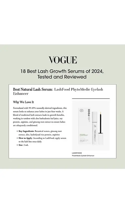 Lashfood Phyto-Medic Eyelash Enhancer | Thumbnail 5 Lashfood Phyto-Medic Eyelash Enhancer | Thumbnail 5