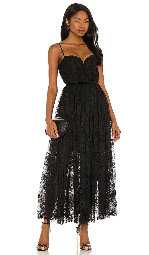 Sau Lee Selena Lace Dress