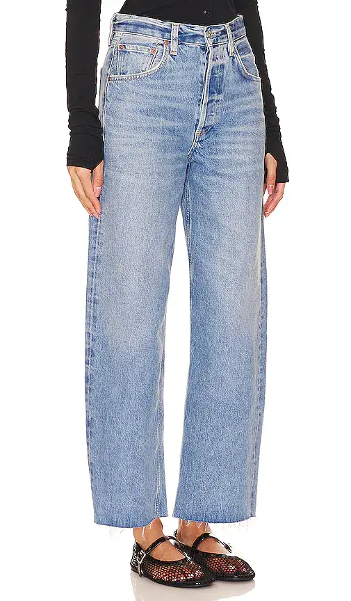 Citizens of Humanity Ayla Undone Hem Crop Jeans | Thumbnail 2 Citizens of Humanity Ayla Undone Hem Crop Jeans | Thumbnail 2