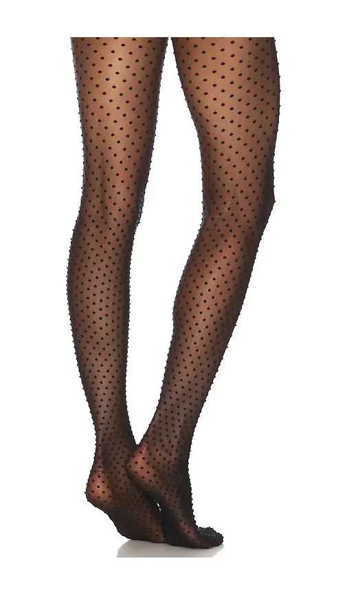 Wolford Satin Touch Dots Tights | Thumbnail 2 Wolford Satin Touch Dots Tights | Thumbnail 2