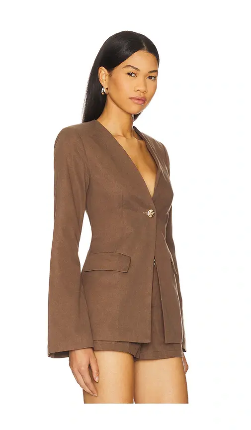 SNDYS Emilie Fitted Blazer | Thumbnail 2 SNDYS Emilie Fitted Blazer | Thumbnail 2