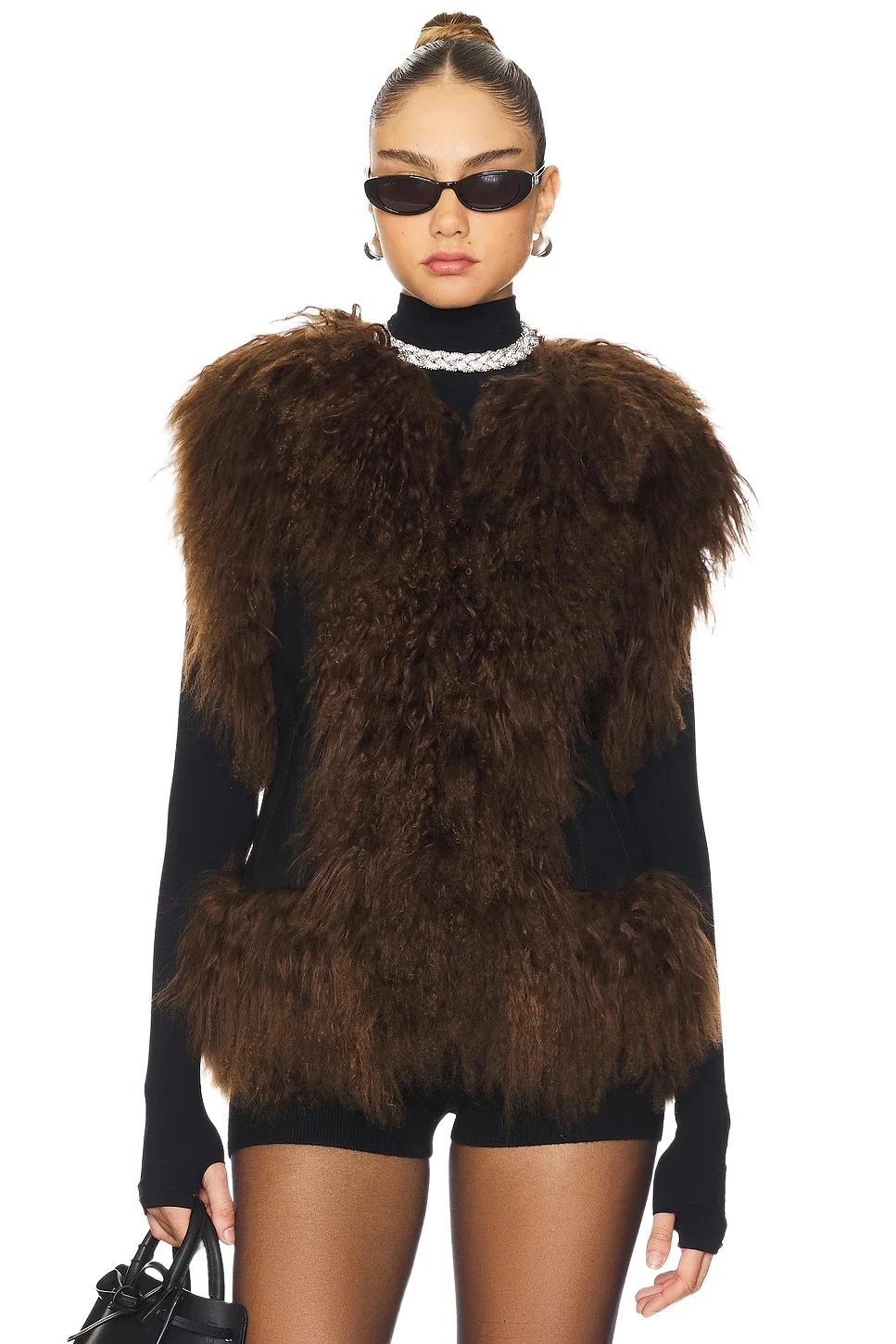 Dorothy Shearling Suede Vest Dorothy Shearling Suede Vest