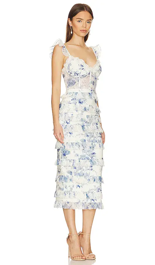 V. Chapman Fiorenza Midi Dress | Thumbnail 2 V. Chapman Fiorenza Midi Dress | Thumbnail 2