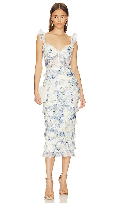 V. Chapman Fiorenza Midi Dress | Image 1 V. Chapman Fiorenza Midi Dress | Image 1