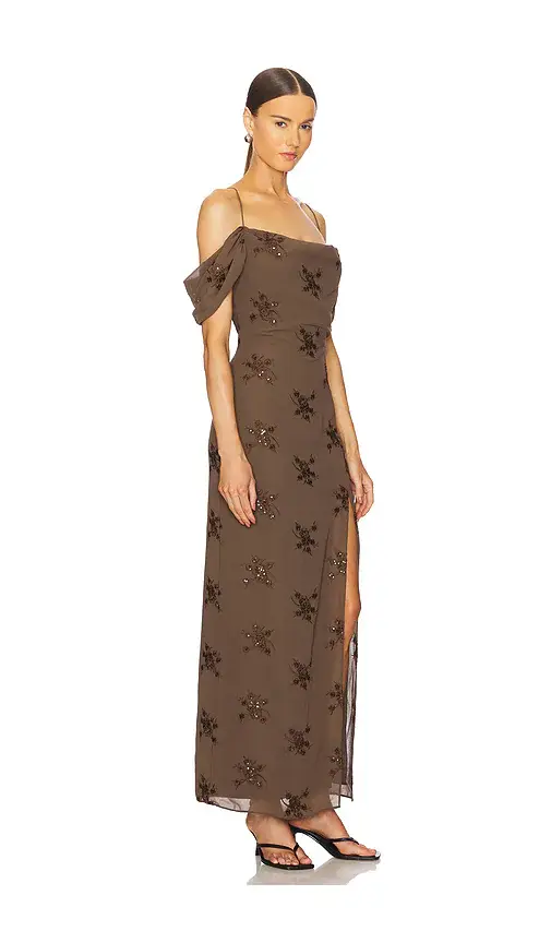 LPA Yvanna Embroidered Maxi Dress | Thumbnail 2 LPA Yvanna Embroidered Maxi Dress | Thumbnail 2
