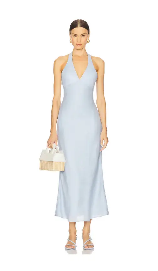 Bardot Paola Halter Midi Dress
