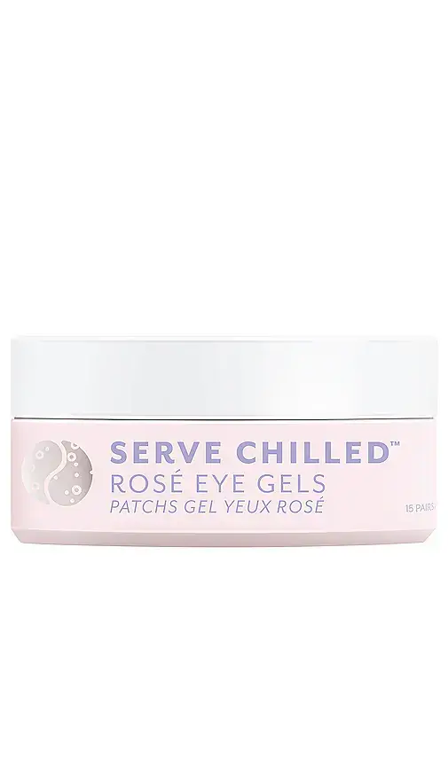 Patchology Serve Chilled Rose Eye Gels 15 Pair | Image 1 Patchology Serve Chilled Rose Eye Gels 15 Pair | Image 1