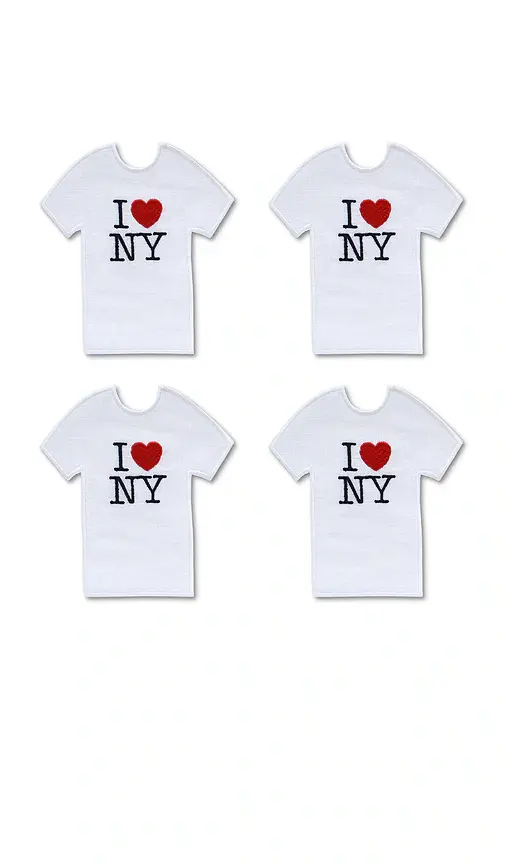 Chefanie Ny T-shirt Cocktail Napkins