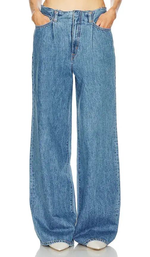 SLVRLAKE Taylor Wide Leg Jeans | Image 1 SLVRLAKE Taylor Wide Leg Jeans | Image 1