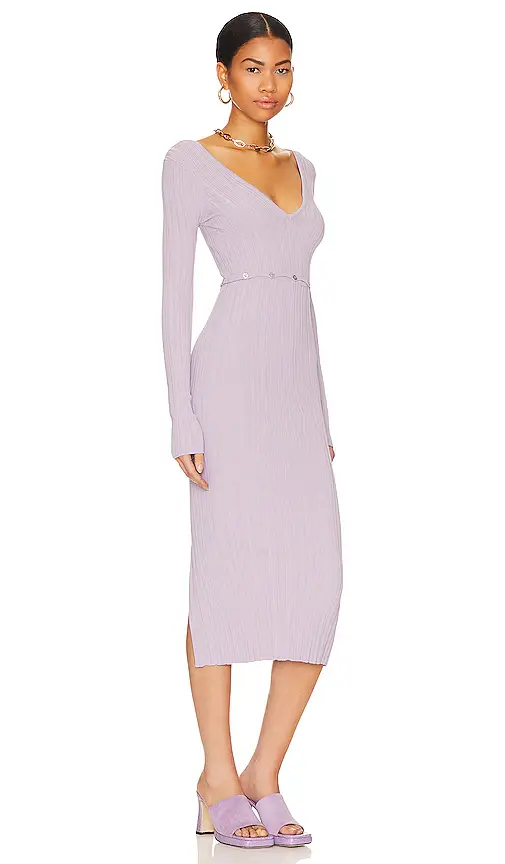 LPA Delaire Button Off Midi Dress | Thumbnail 2