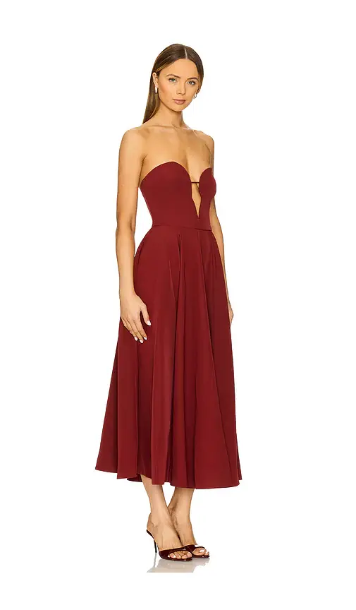 Bardot x REVOLVE Opal Volume Midi Dress | Thumbnail 2 Bardot x REVOLVE Opal Volume Midi Dress | Thumbnail 2